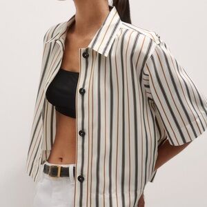 Fluid Crop Overshirt